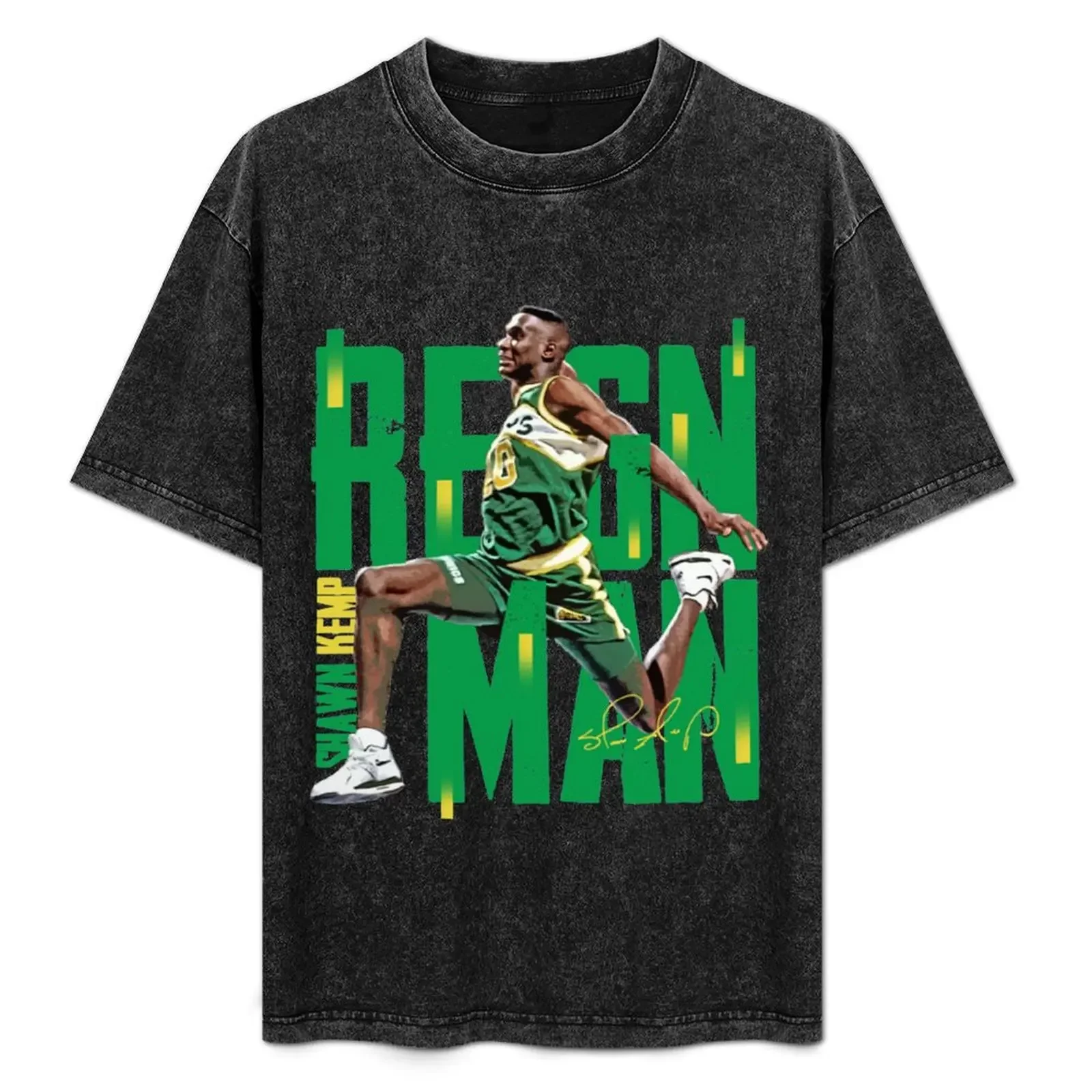 

Shawn Kemp T-Shirt Comfortable Work Wear Tee