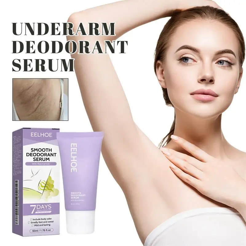 

50ml Underarm Deodorizing Cream Cleaning Armpits Long Lasting Comfortable Deep Moisturizing Whitening Refresh Antiperspirant