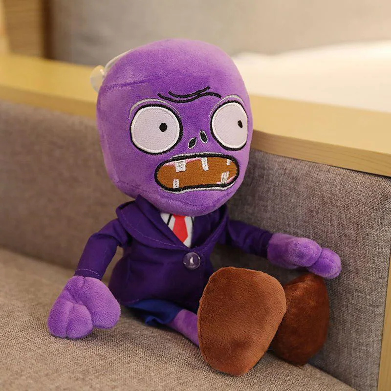 Planta de 15-20cm con juguete de peluche Zombie 30cm PVZ sombrero gigante pato pirata Zombie muñeco de peluche juguete de peluche regalo de cumpleaños de Navidad para niños