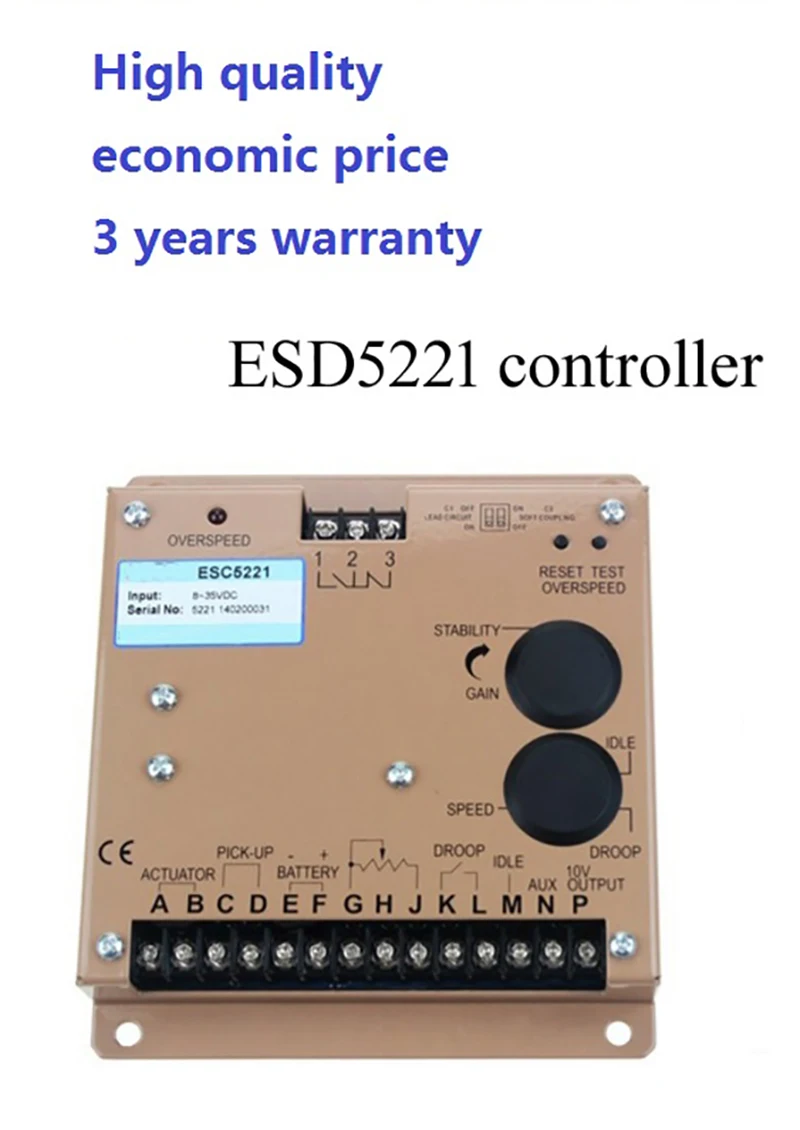 High-Performance Governor Speed Controller ESD5221 for Precision Control