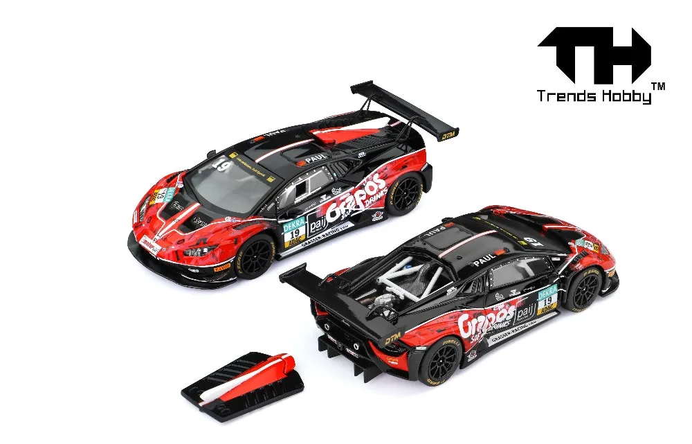TH 1:64 GT3 EVO2 Коллекционная модель из сплава для демонстрации. Предзаказ.