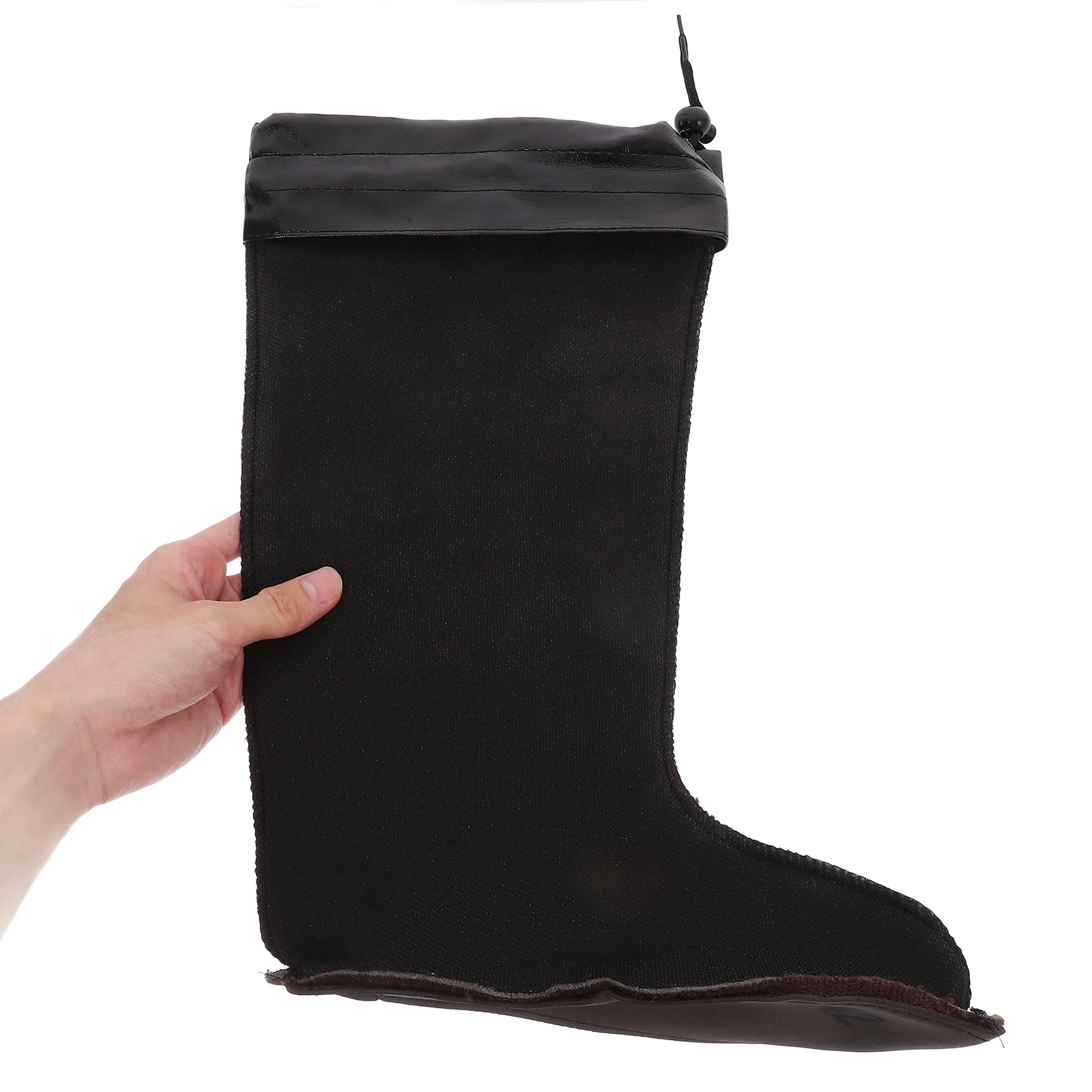 1Pair Men Warm Boot Liners Thick Insulated Sock Inserts Cozy Lining Rain Boots Winter Cold Weather Protection Insert