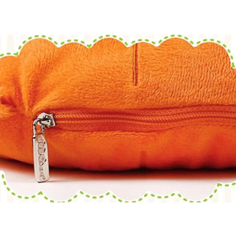 Kawaii Mini Carrot Plush Bag Small Crossbody Bag for Phone Small Items Storage Pocket Pouch Cute Purse