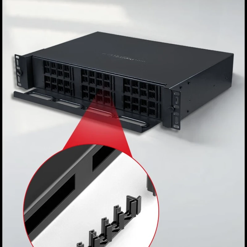 48-Port optical fiber end point box 48-core distribution frame 2U pull-out machine