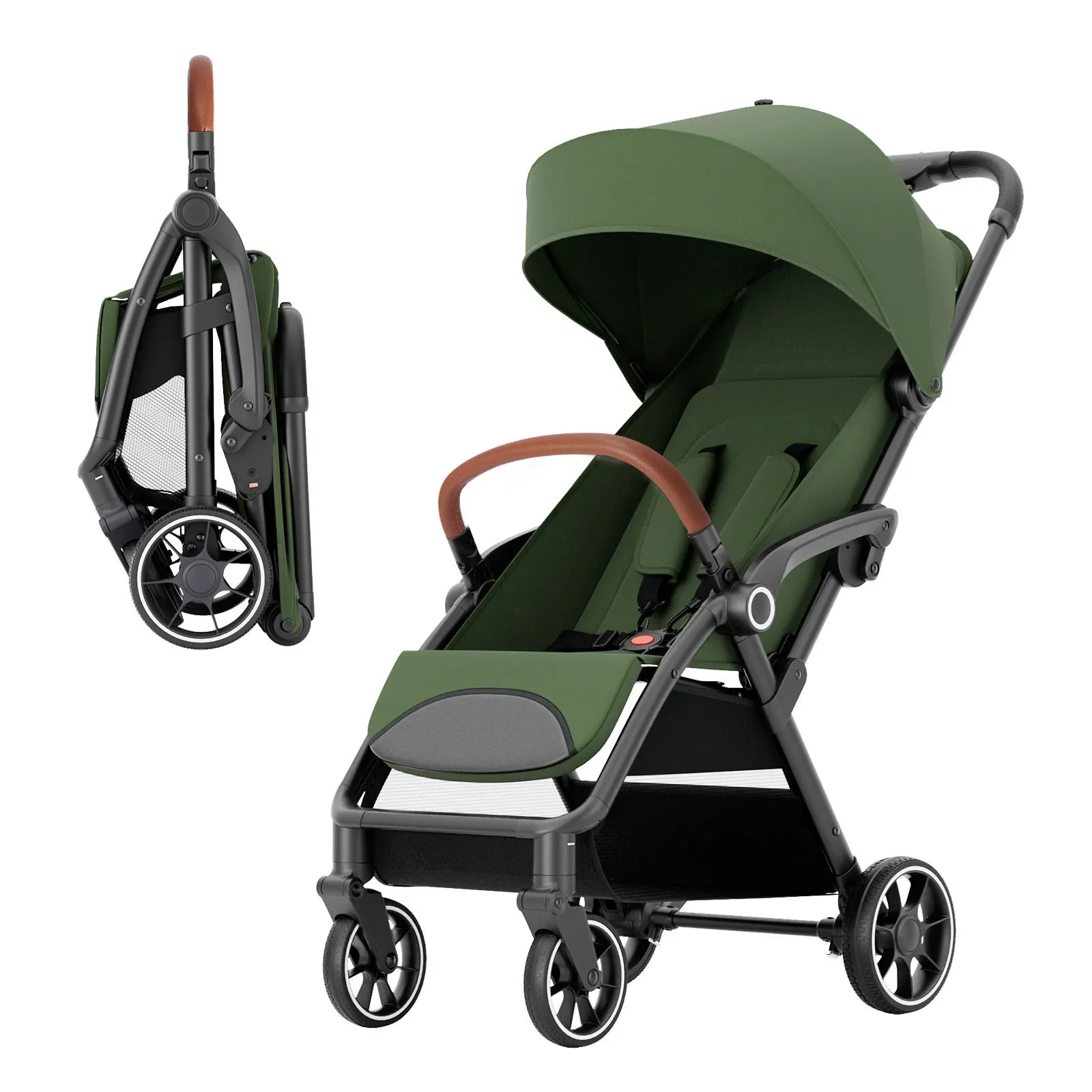 

Seat With Folding Cart High quality newborn Lightweight baby car light strollers Baby carri Seat With Folding