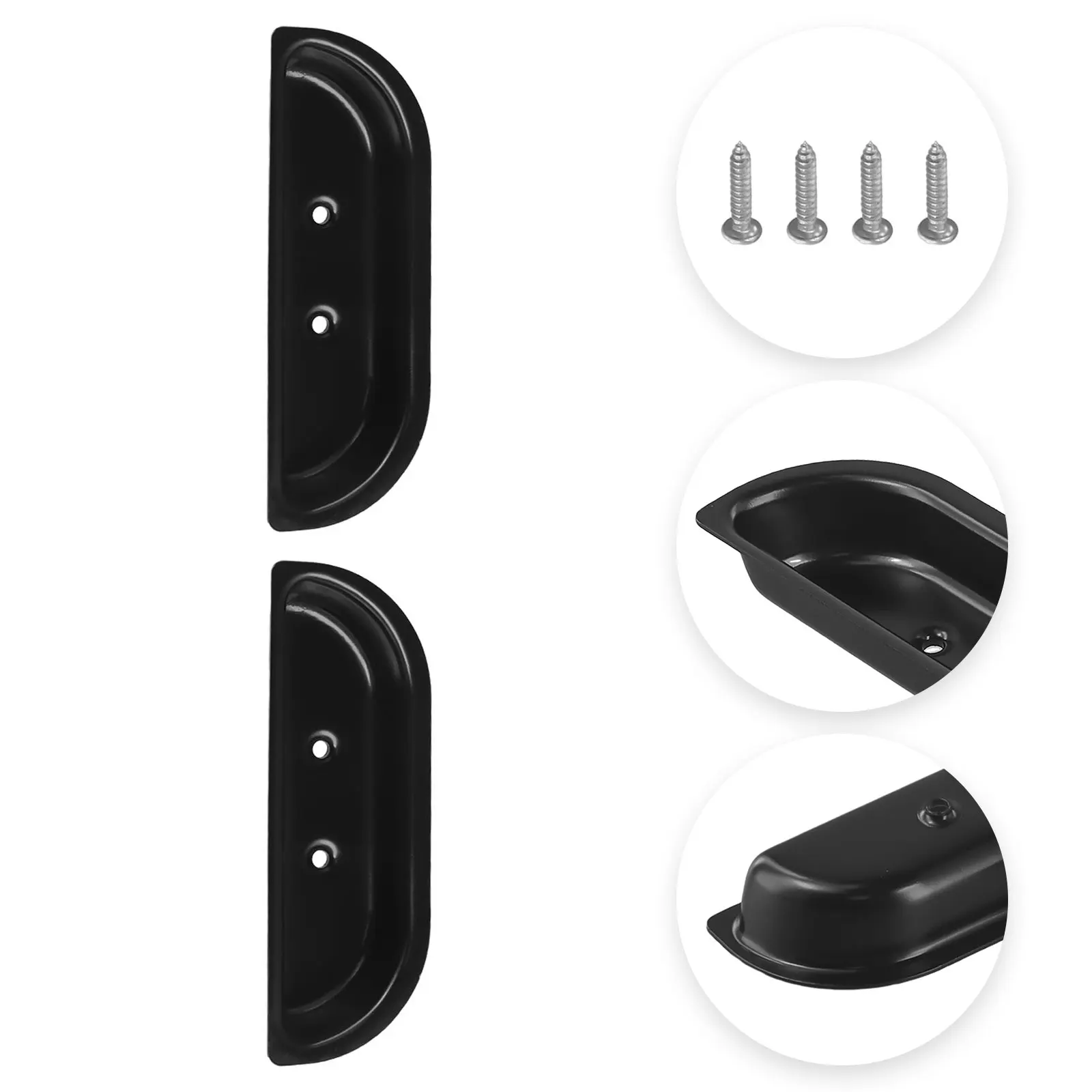 

Подлокотники, 1x металлическая дверная панель, 1 пара аксессуаров, черные 1973-1979 для F100 F350, запасные части, высокое качество