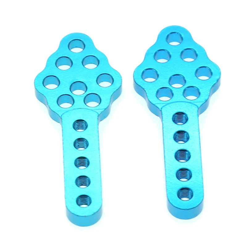 2023 Hot-2Pcs CNC Metal Shock Absorber Mount Adjust Height Angle Stand For Axial SCX10 90046 D90 D110 RC Crawler Car