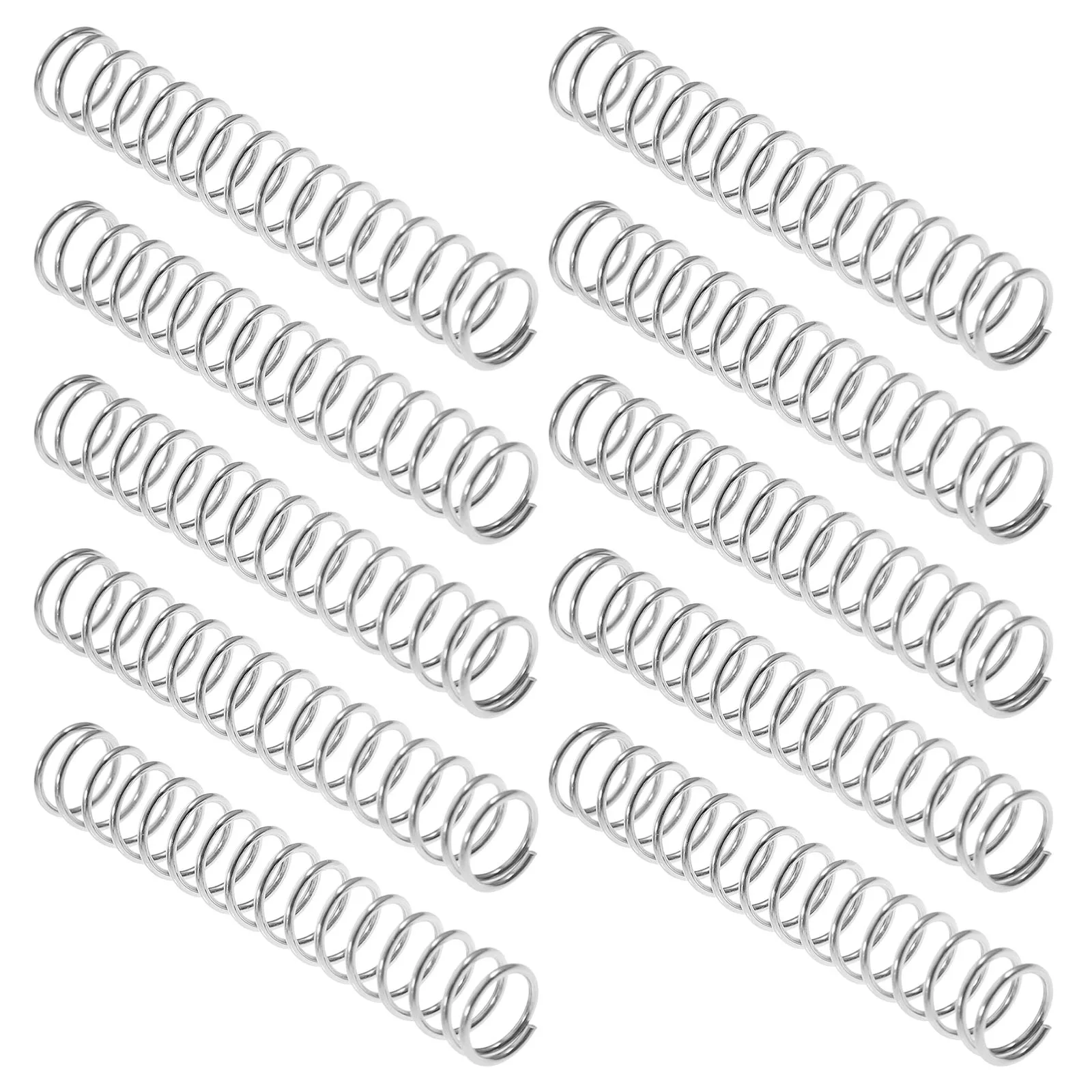 

10pcs Compression Spring 0 8mm Wire Diameter Stainless Steel 304 Anti Rust Springs for Repairs Furniture Aircraft