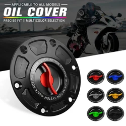 For Aprilia RSV1000 Mille RSV 1000 Shiver 750 RS4 RS125 RS250 RS660 TUONO Keyless Racing Quick Release Tank Fuel Caps Gas Cover