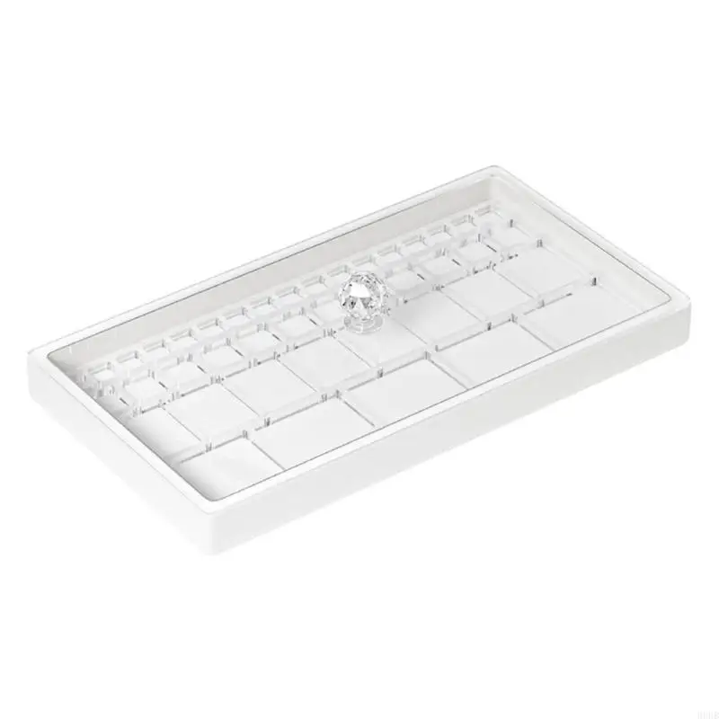 

69HB Clear Acrylic Watch Parts Storage Box Anti Dust Tray Dividers Perfect for Watch Repair Professionals Enthusiasts
