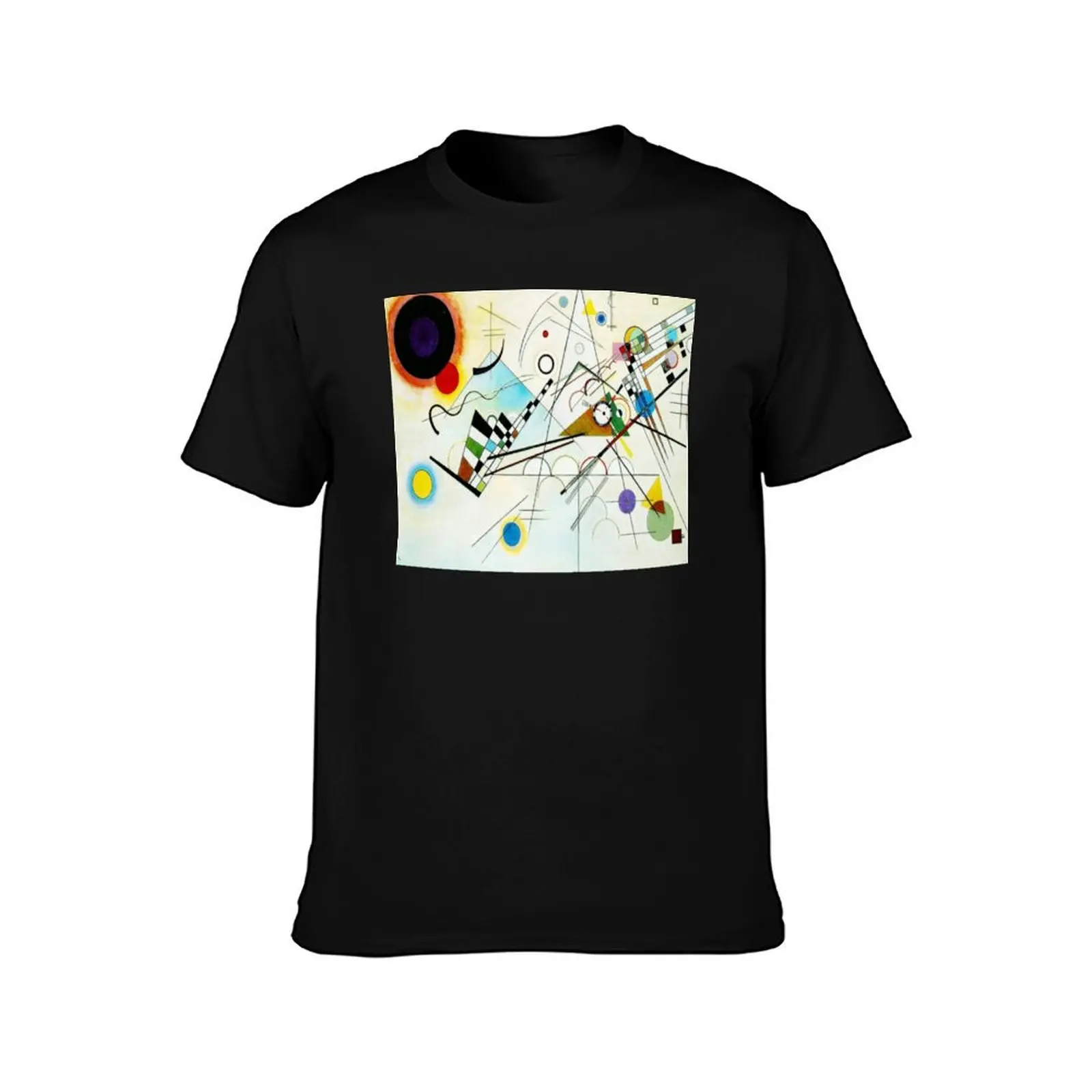 Study for Composition VIII - Wassily Kandinsky Abstract Art T-Shirt man t shirt cotton high quality T-Shirt