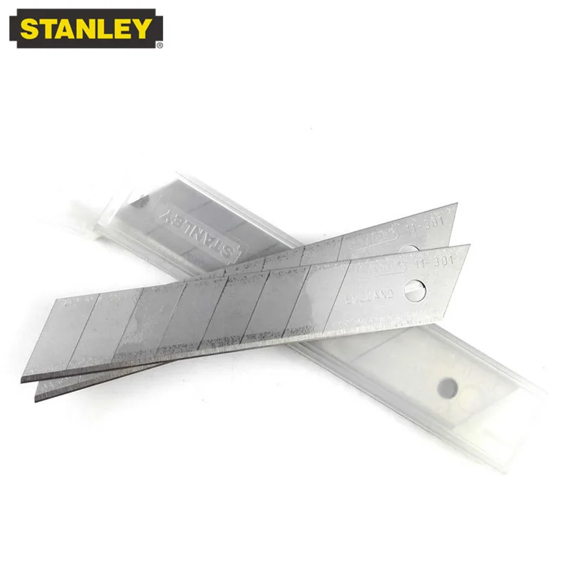 Stanley 18mm QuickPoint Art Knife Blade 11-301T-11C Utility Alloy Steel Paper Office Knife Blade