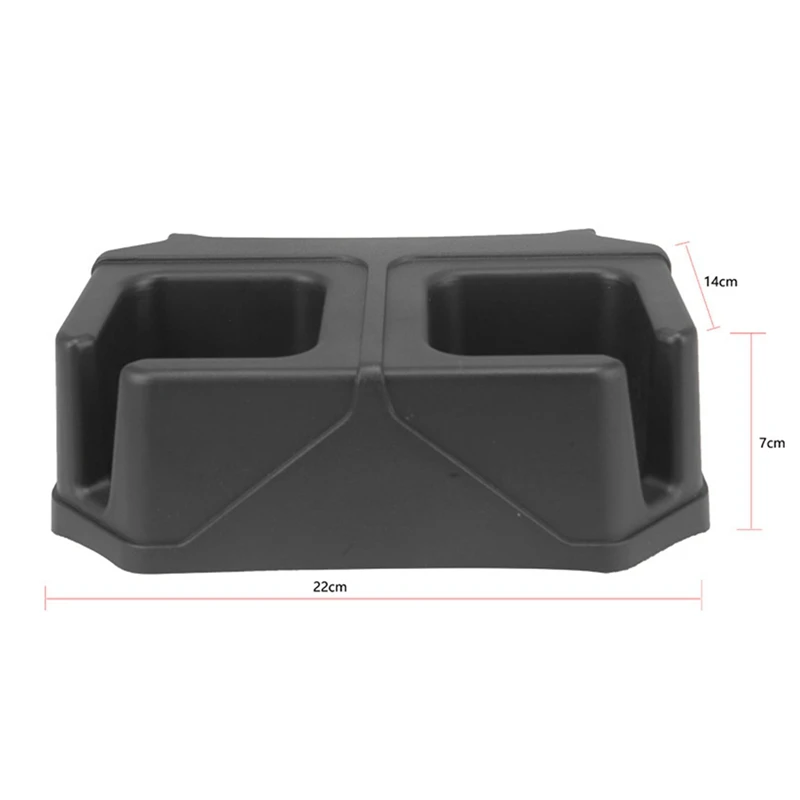 حامل أكواب ماء خلفي للسيارة ، حامل مشروبات ، صندوق تخزين لفورد برونكو 2021-2023 ، قطع غيار ملحقات #6