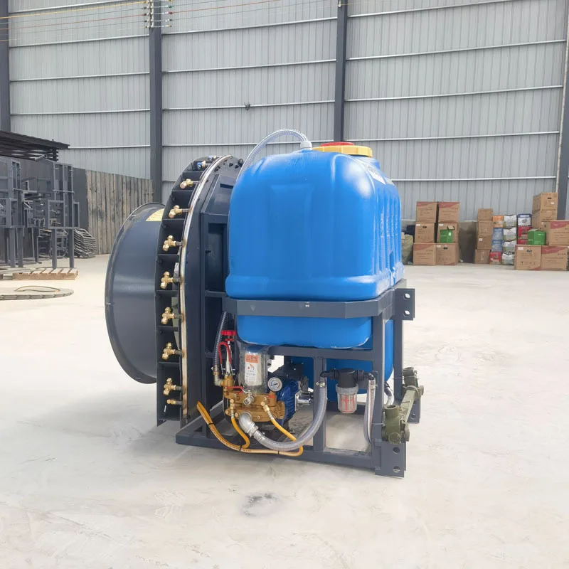 CE認証取得済みトラクタークローラー新型高速化サスペンション噴霧器500L牽引式果樹園噴霧器