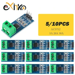 Arduino、acs712、5a、20a、30a,ACS712-30A, 5個用のhall電流センサーモジュール