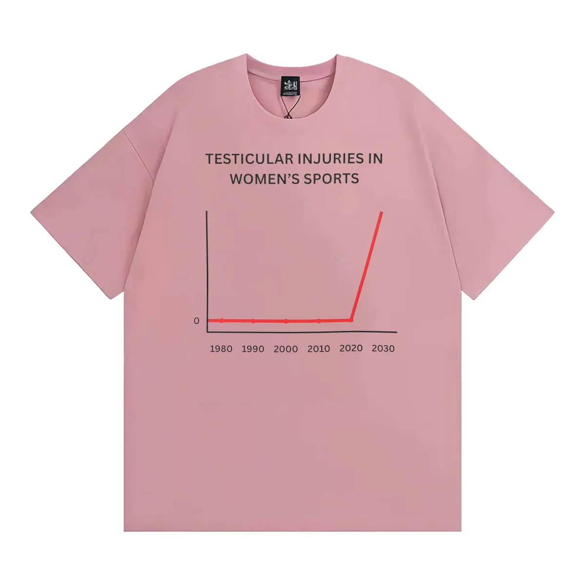 Lustiges T-Shirt mit Testikelverletzungen im Sport-Humor-Stil für Damen und Herren, Vintage-Sommer-T-Shirts, lässiges Baumwoll-Kurzarm-T-Shirt – Detail 5