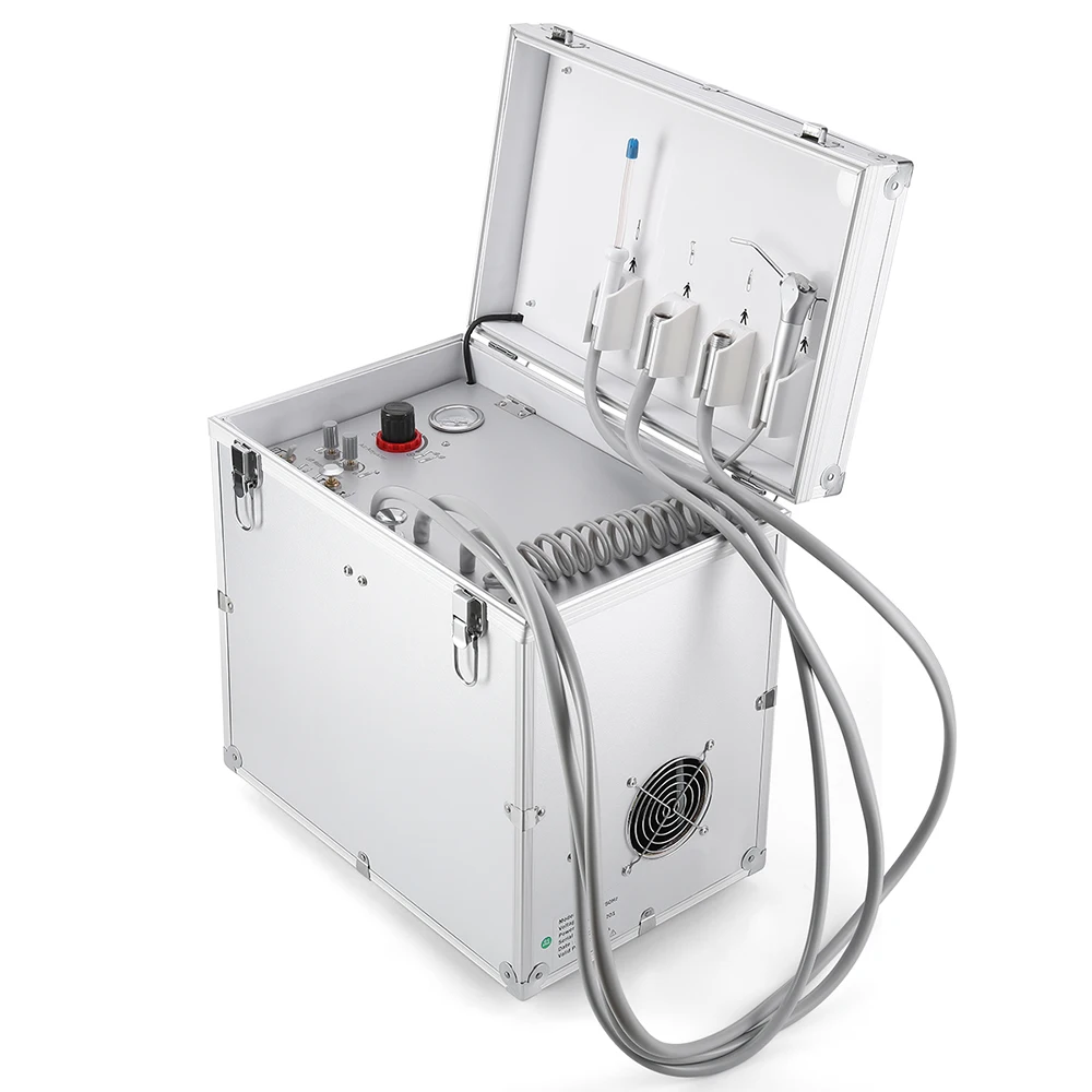 JOY DENTAL Portable Dental Unit with Air Compressor only suitable for 110 V/220 V 60Hz 550W