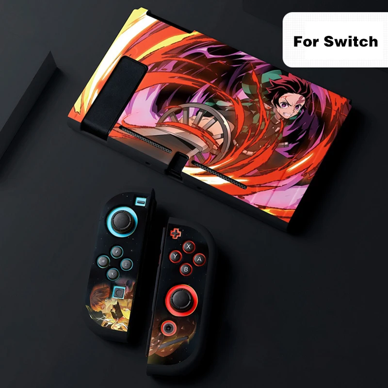 Funny Anime Protective Shell For Nintendo Switch Case Soft TPU Cover Protection Shell Game Joycon Case for Switch Accessories
