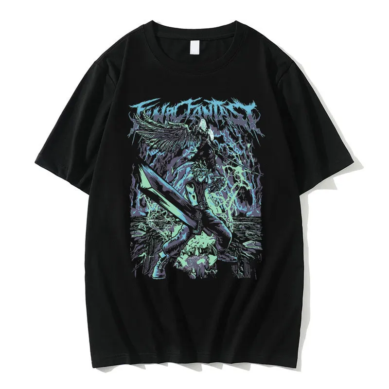 Футболка Мужская/Женская хлопковая оверсайз с коротким рукавом, в стиле Фэнтези