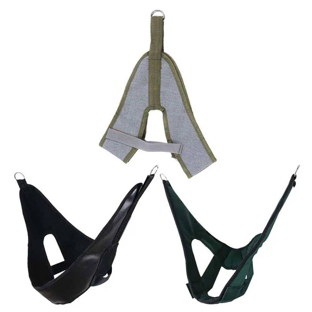 فوق الباب معلقة الرقبة الجر عدة وسادة حزام هدفين قابل للتعديل تصحيح عنق الرحم نقالة الظهر رئيس مدلك 2026 #6