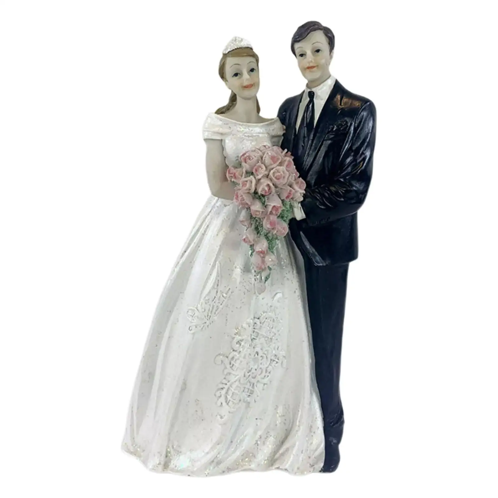 Wedding Cake Figure Cake Decoration Wedding Pair Groom And Bride Modern