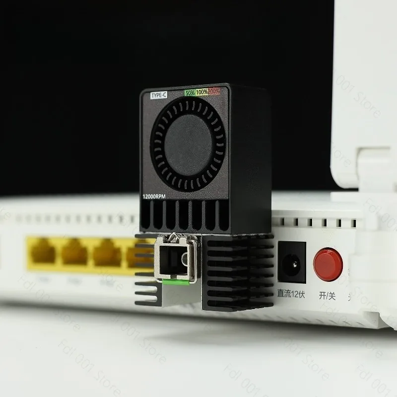 ventilateur-de-refroidissement-et-dissipateur-thermique-pour-module-optique-gpon-epon-sfp-onu-12000-rpm