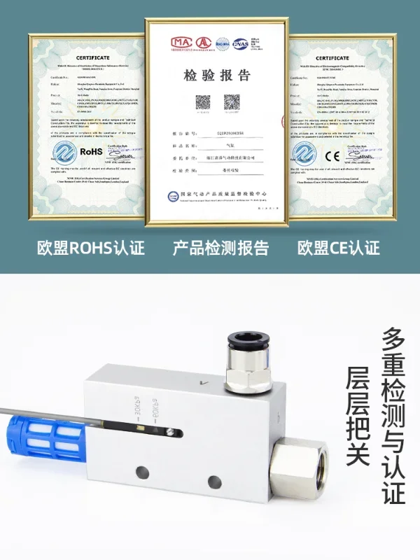 CV with micro switch vacuum generator EV negative pressure high flow vacuum valve suction cup controller 10 15 20 HS CK