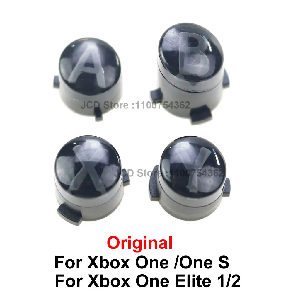 JCD Replacement Custom ABXY Action Face Buttons for Xbox One S / Elite Series 1 2 Controller Repair Classic Symbols ABXY Keys ﻿