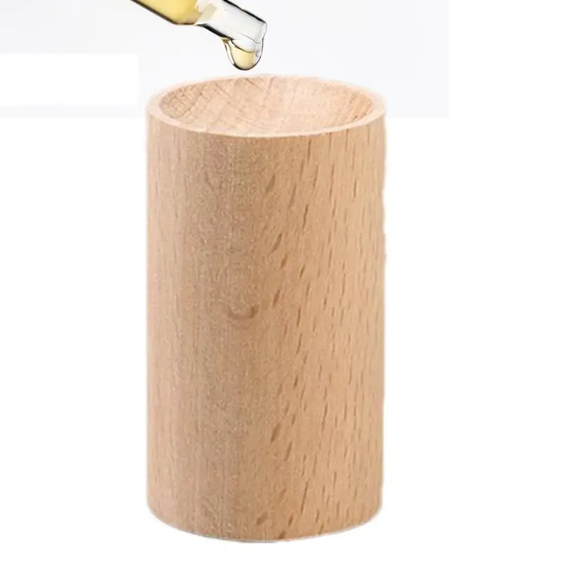 1Pcs Mini Wooden Essenti-al Oil Diffuser Wood Aroma Fragrance Oil Aromatherapy Diffuser Reeds Sticks For Home Office Car