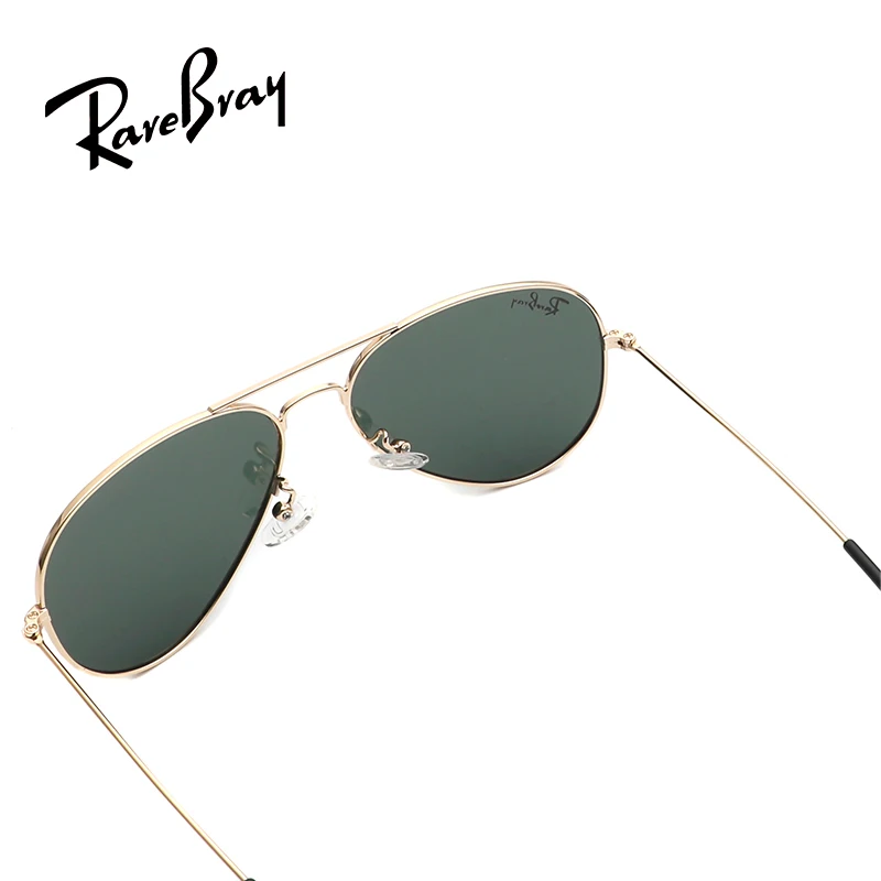 RareBray Klassieke Pilot Zonnebril Mannen UV400 Mode Legering Dunne Frame Bril Rijden Zomer Aviator Mannelijke Vrouwen Zomer Brillen
