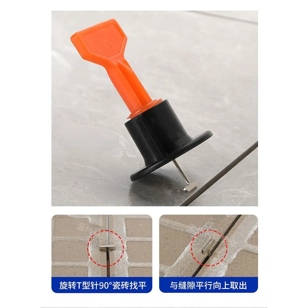 Durable PP Tile Leveling System Kit Multifunctional Reusable Tile Lifting Tool Adjustable Tile Leveler Adjuster Building
