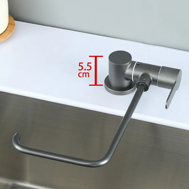 

Special Grey color Foldable Window Kitchen Faucet Short Folding Reverse Osmosis Faucet For Drinking Water Purifier