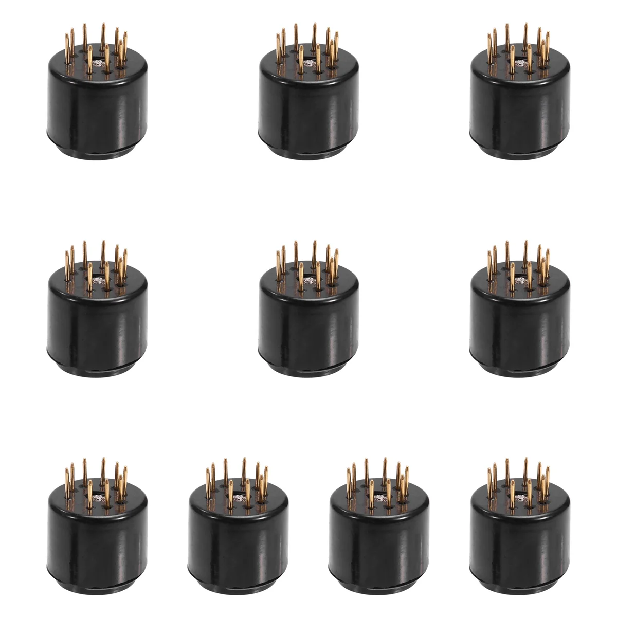 

10 шт., тестовый усилитель для 6DJ8 12AX7 ECC83 12AU7 ECC82 EF86 6922 5670