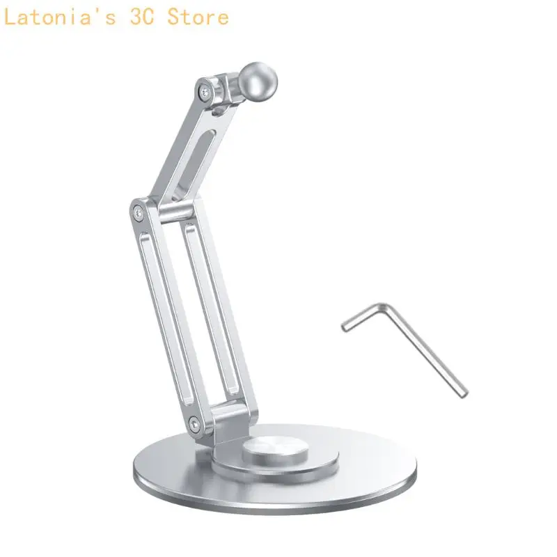 Faltbare 17-mm-Kugelkopfbasis, kleine Designhalterung für mobile Tablet-Ständer X3UB – Detail 9