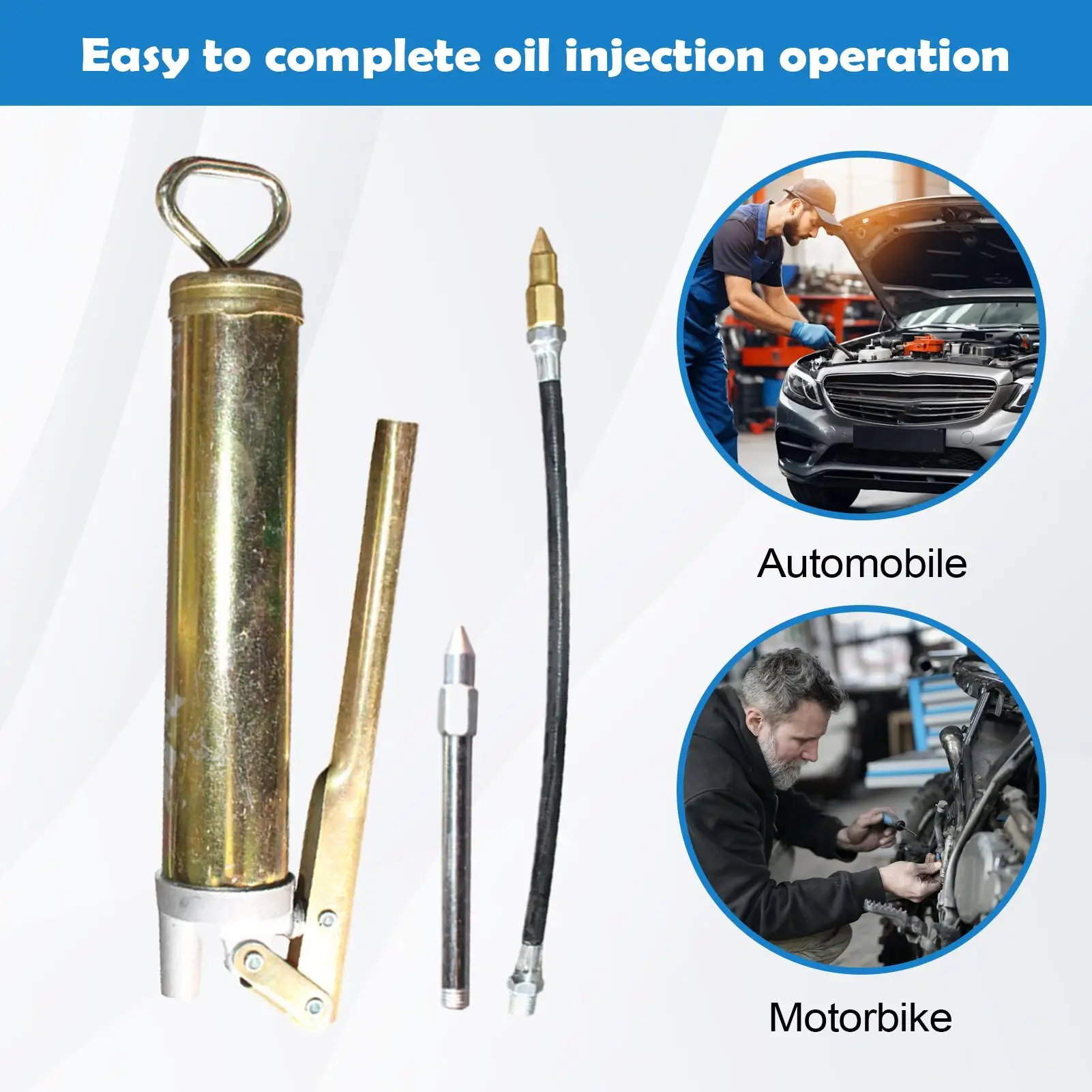 

Ручной инструмент для смазки, аппликатор для автомобильной смазки высокого давления, аппликатор для смазки, инструмент со шлангом для техников