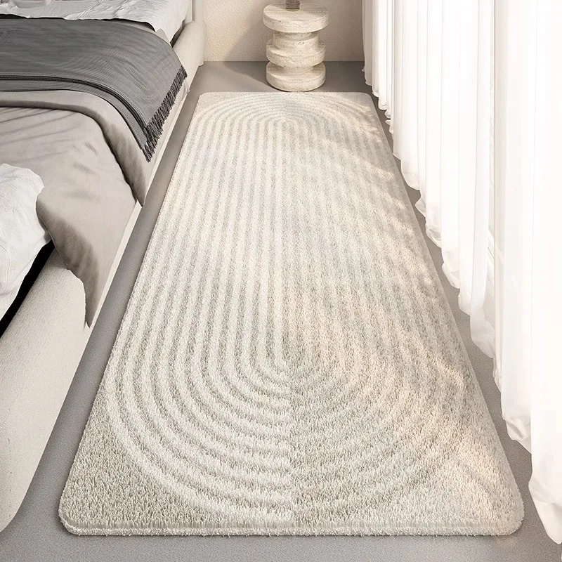 VIKAMA Herbst/Winter Nachttisch Teppich Schlafzimmer Teppich Wohnzimmer Sofa Lange Konische Kleiderschrank Boden Matte Hause Dekoration