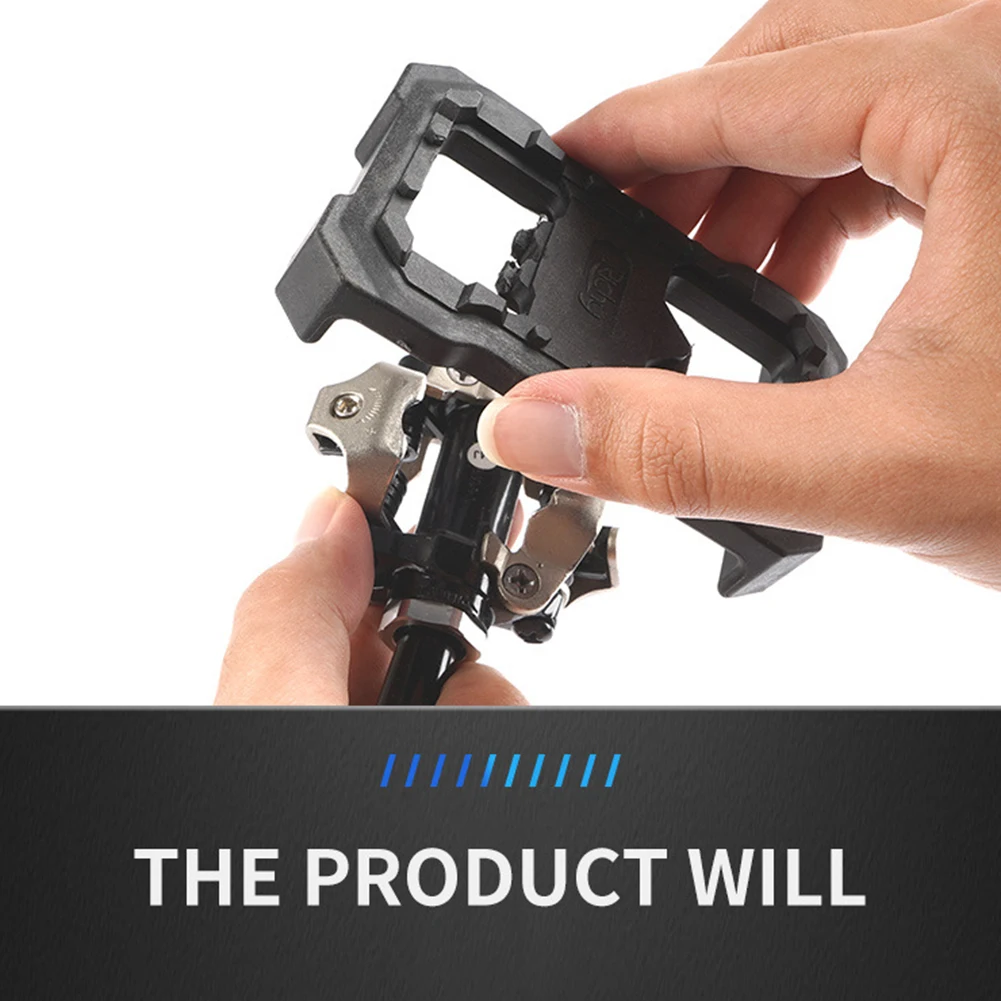 MTB Pedal Converter Wear- Bicycle Clipless Pedals Converter To Flat Pedal for Shimano M520/M540/M8000/M9000