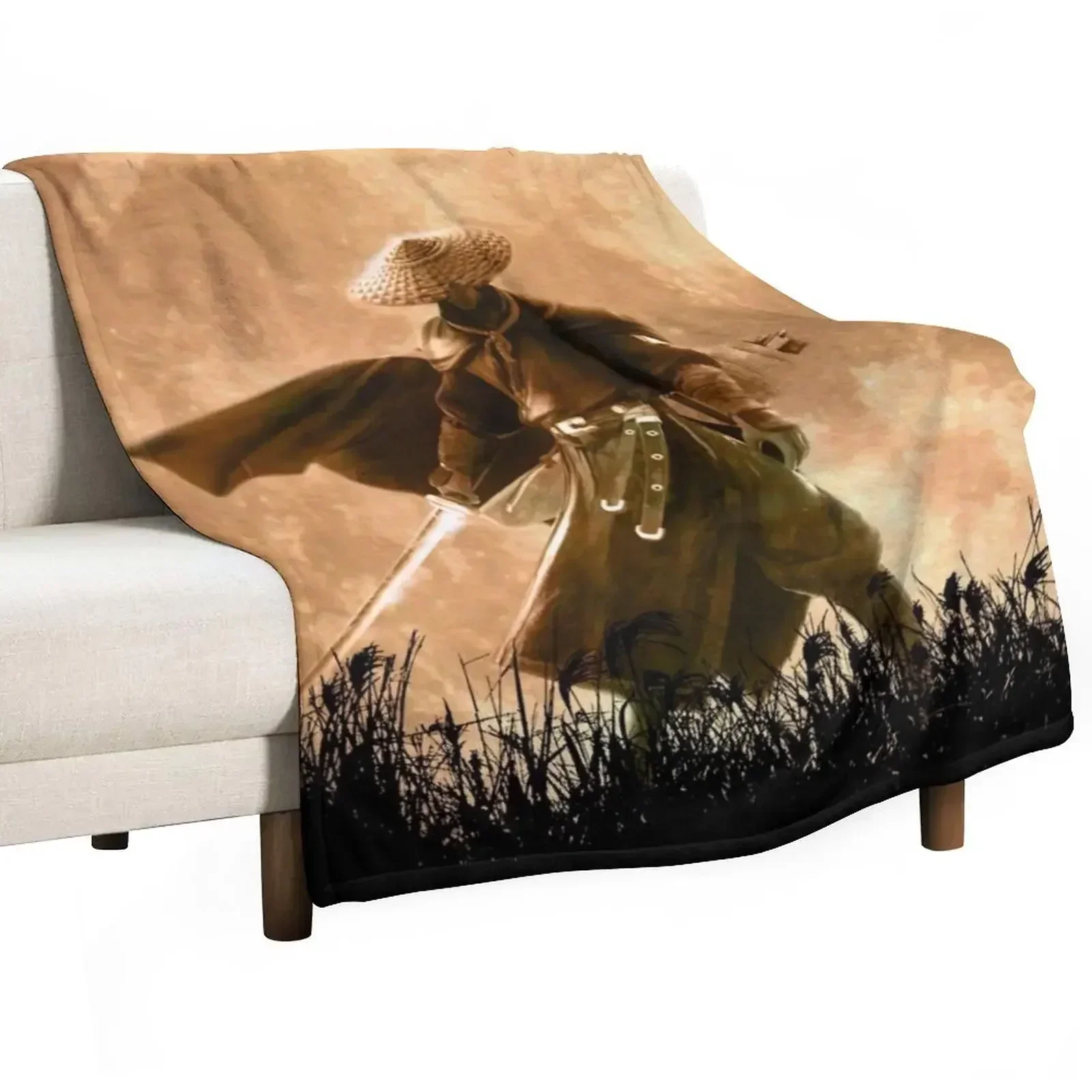 

THE LAND OF THE SAMURAI Throw Blanket Tourist Sofas Luxury Throw Luxury Brand Blankets