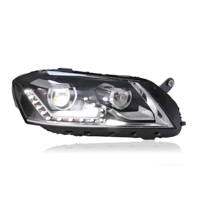

Светодиодная фара для Volkswagen VW Passat B7 12-16, модифицированная, с дневными ходовыми огнями и указателем поворота