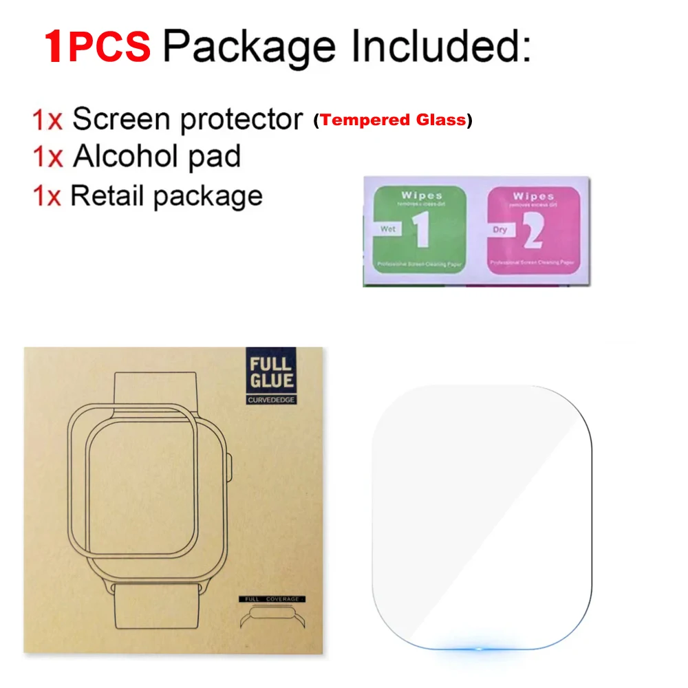واقي شاشة من الزجاج المقسى لساعة Huawei Watch Fit 4 Pro طبقة حماية للشاشة لملحقات Huawei Watch Fit4 Pro