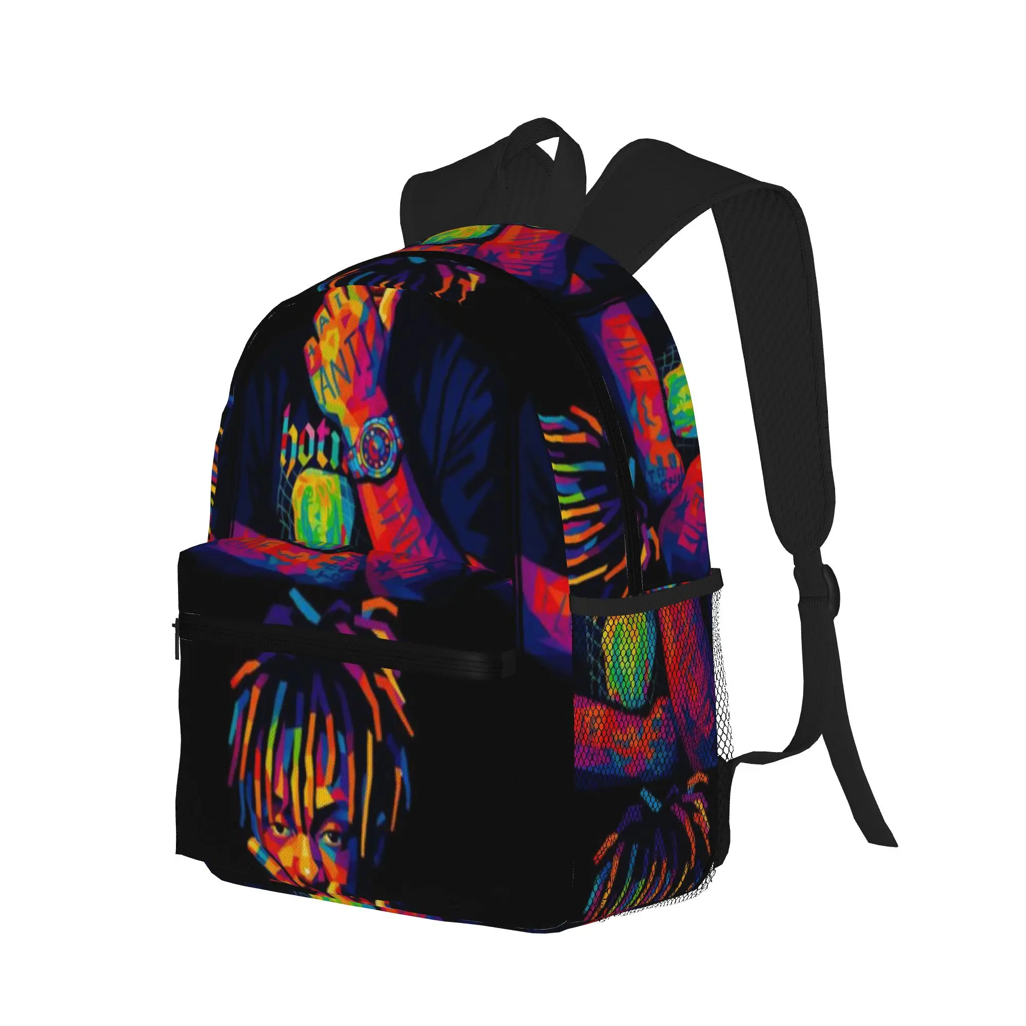 Juice Wrld Wpap Art  Casual Backpack for Students and Adults Feminina backpack