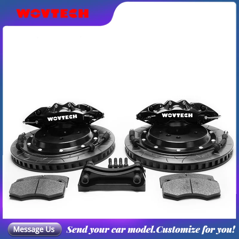 

Brake System Black Big Brake Caliper with 380*32mm Drilled and Slotted Disc Kit for BMW 335i r19 Front Wheel