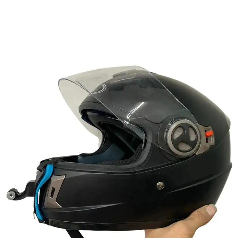 دراجة نارية خوذة حامل هاتف جبل حامل ل GoPro بطل 12 10 9 8 7 عمل الرياضة حامل كاميرا دراجة نارية كاميرا الملحقات