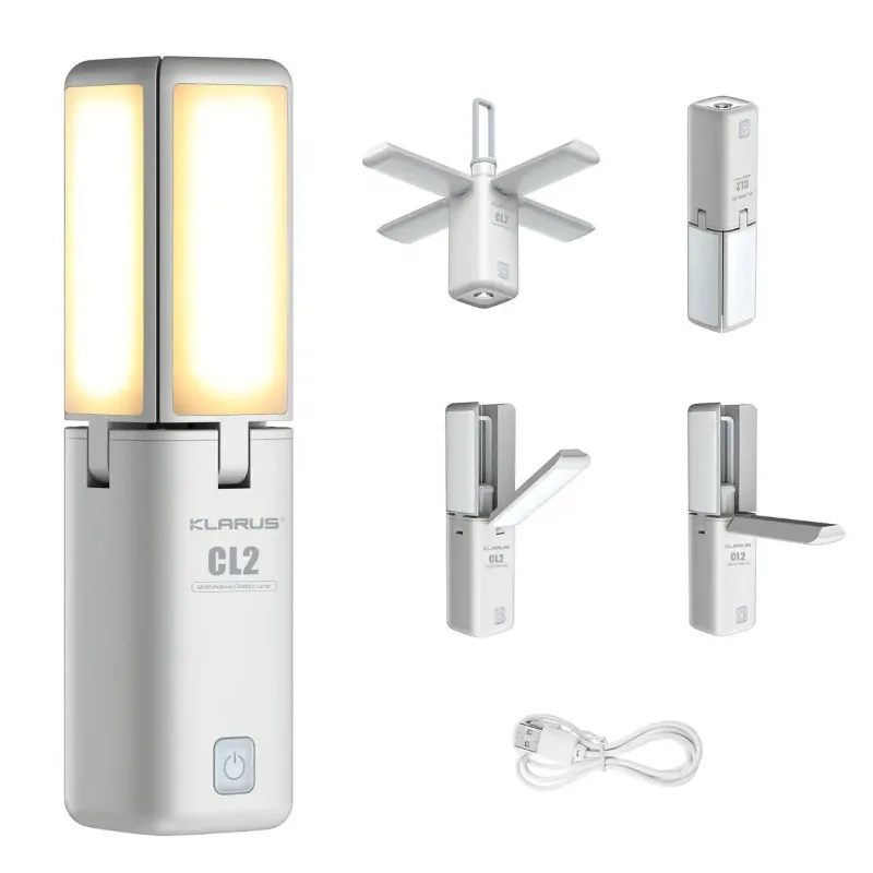 CL2 LED Flashlight Camping Lights Portable Lantern Flashlight 10000mAh Powerbank for Self Defense Camping Lantern