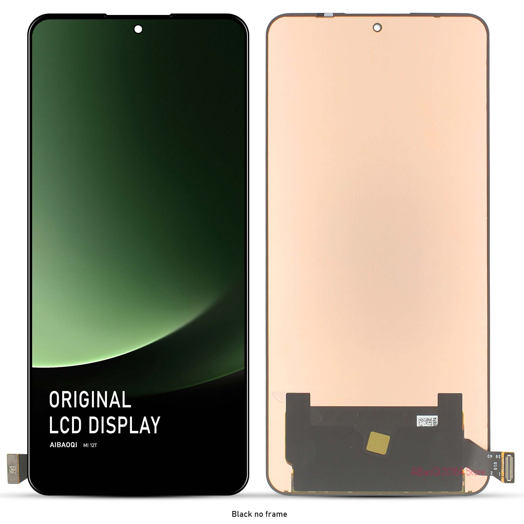 Super Amoled For Xiaomi mi12T 12t pro LCD Frame Touch Panel Digitizer For Redmi K50 Ultra K50 Extreme Edition Display