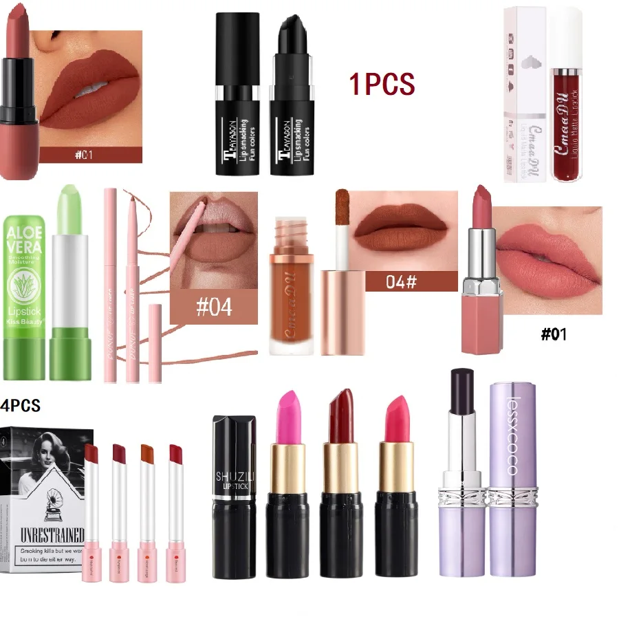 Labio resistente al agua en barra duradera: lápiz labial mate de larga duración con acabado transparente: regalo perfecto para el día de San Valentín para ella