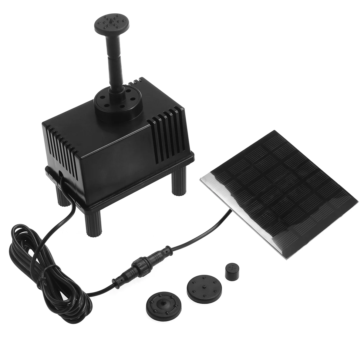 

Water Pump Eco Friendly Solar Power Fountain Garden Pond Submersible High Efficiency Energy Saving Stable Performance Miniature