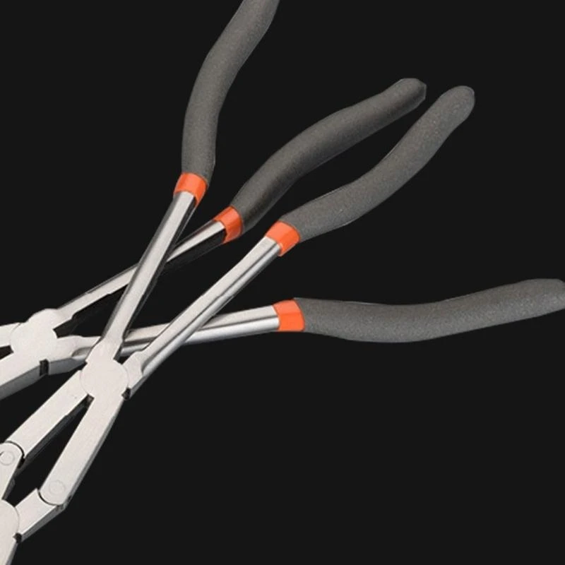 

Multifunctional Double Joint Pliers with Rubber Grip Long Handle Steel Plier Upgrades for Industrial & Homes Application