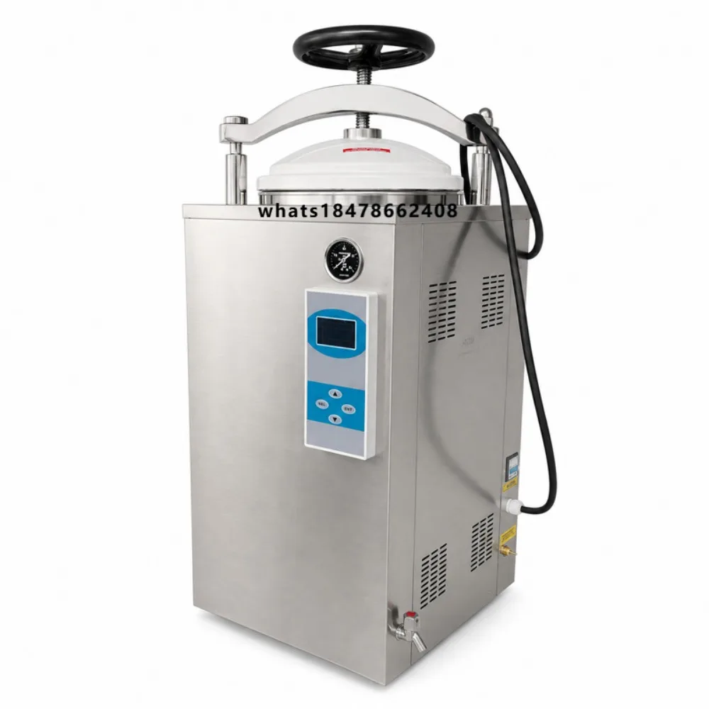 Stainless Steel 0.23 Mpa Vertical Pressure Dry Heat Para Sterilization Autoclaves Sterilizer in 50 Liter 100l