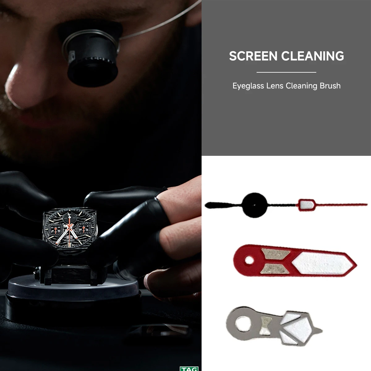 NH35 Horlogewijzers Rood Zilver Wijzers Groen Lichtgevende Naald Horloge Vervangende Onderdelen voor NH35 / NH34/ NH36/ 4R/ 7S/ NH70 Beweging